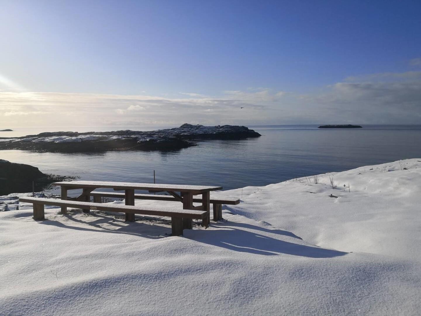 فيلا House With Amazing View & Location In Tind Sørvågen المظهر الخارجي الصورة